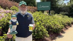 Augusta native Kenneth Locke dresses like the Masters gnome every year.