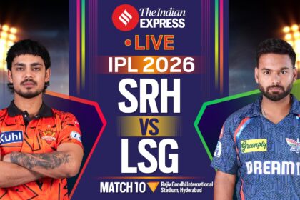 IPL 2026, SRH vs LSG Live Cricket Score: Sunrisers Hyderabad take on Lucknow Super Giants.
