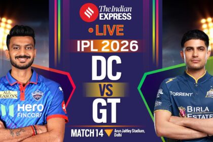 IPL 2026 DC vs GT Live Score: Delhi Capitals face Gujarat Titans at Kotla on Wednesday.