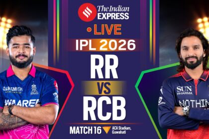 IPL 2026, Rajasthan Royals vs Royal Challengers Bengaluru Live Score: Catch the latest updates from Guwahati.