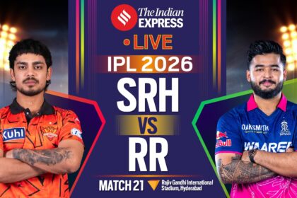 IPL 2026, Sunrisers Hyderabad vs Rajasthan Royals Live Cricket Score: SRH face RR in Hyderabad.