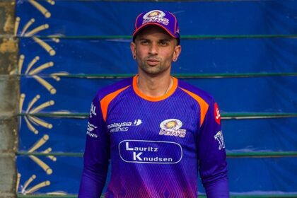 Maharaj was signed by Rajasthan Royals in the 2024 season but ended up playing just two matches. (Mumbai Indians Photo)