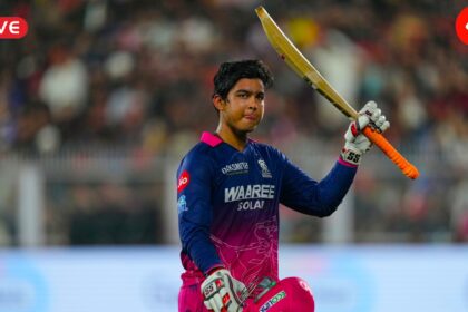 IPL 2026 KKR vs RR Live: A;; eyes will be on 15-year-old Vaibhav Sooryavanshi in the game against KKR. (Photo: AP)