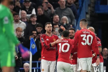 Even Ferguson's storied era of 13 titles including 2 UCLs did not boast of this stat of away days (AP photo)