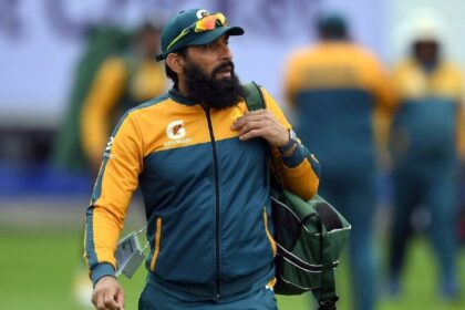 Former Pakistan captain Misbah ul Haq. (File photo)