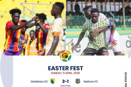 Premier League: Gold Stars reclaim summit as Hearts of Oak fight back into title contention