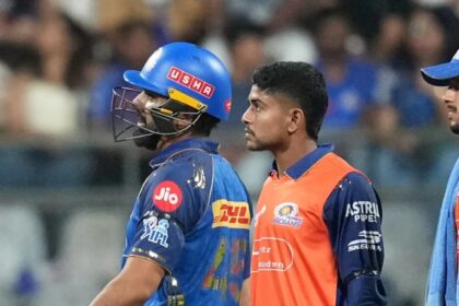 Rohit had started limping while running a leg bye off the fourth ball of the fifth over. (AP Photo)