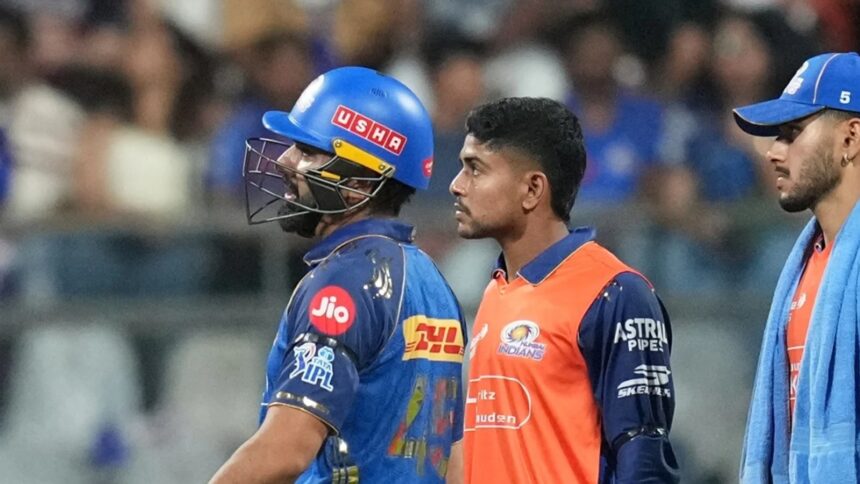 Rohit had started limping while running a leg bye off the fourth ball of the fifth over. (AP Photo)