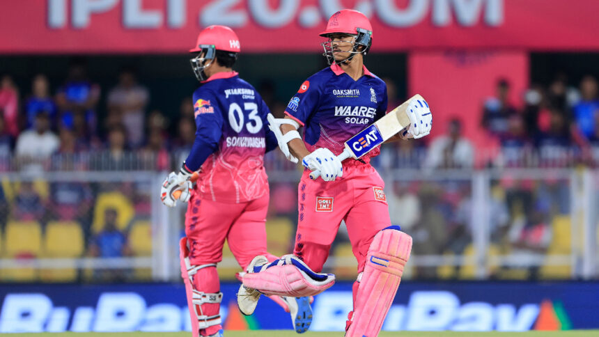 IPL 2026: Jaiswal and Sooryavanshi powered RR to a record-breaking start against MI. (CREIMAS)