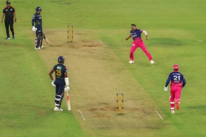 IPL GT vs RR Tushar Deshpande