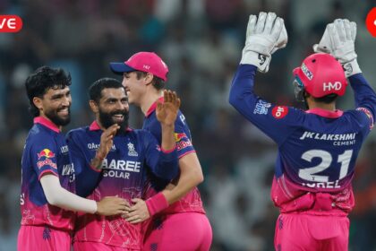 RR vs SRH LIVE Score, IPL 2026: Follow Rajasthan Royals vs Sunrisers Hyderabad match. (CREIMAS FOR IPL)