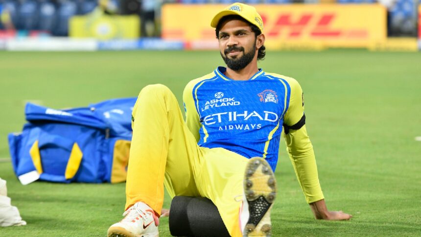 Chennai super Kings black armbands