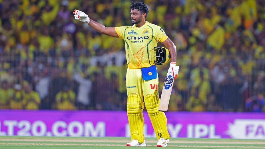 Sanju samson IPL celebration