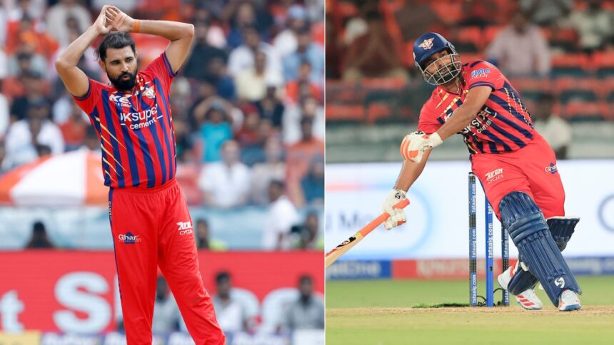 Rishabh Pantt shami IPL LSG