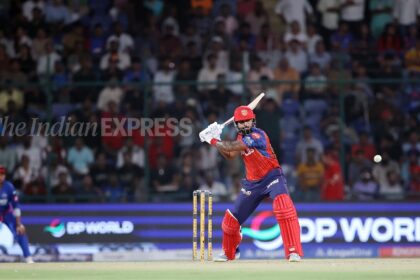 Since the beginning of IPL 2023, Shreyas Iyer has emerged as one of IPL’s most dependable batsmen in chases. (Express Photo by Praveen Khanna)