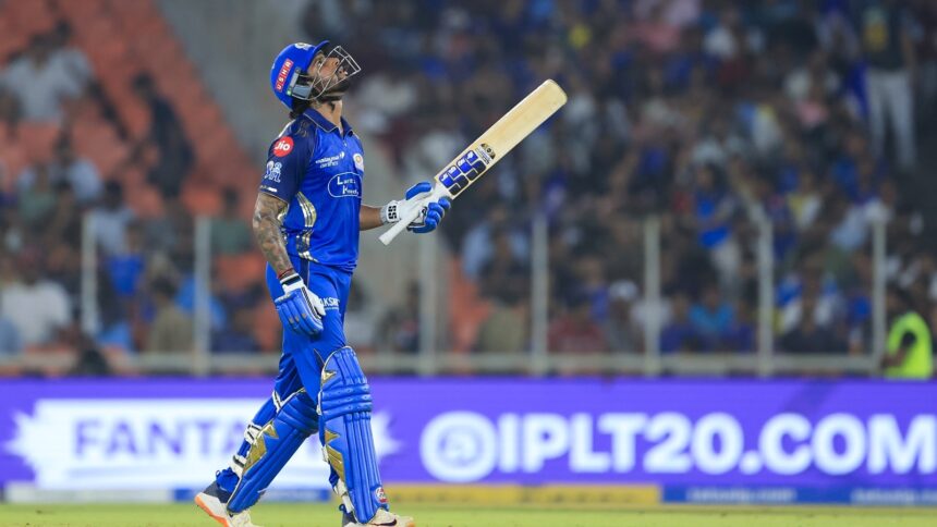 Tilak Varma hit eight fours and seven sixes (BCCI/Creimas Photo)