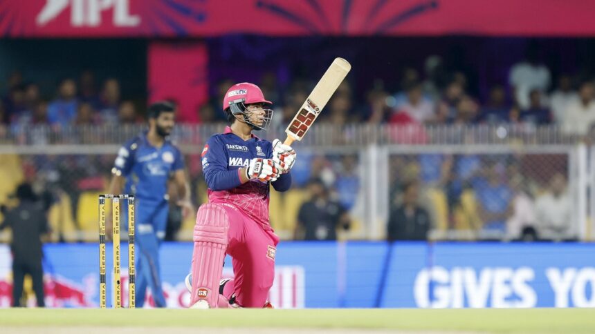 Sooryavanshi smashed 39 in 14 balls (BCCI/Creimas Photo)