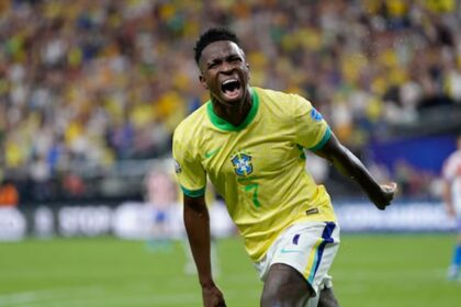 Despite the collab with Michael Jordan that meant the other jersey got all the attention. But the home jersey - a clean, reassuring Brazil yellow was released later (Reuters Photo)