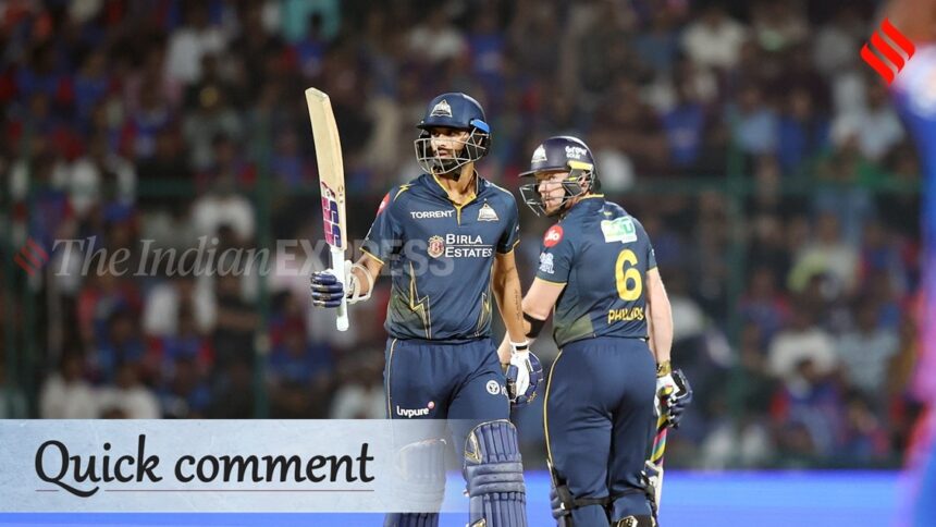 In Wednesday's game in Delhi, Washington Sundar came at No. 4 ahead of Glenn Phillips and responded with a 32-ball 55.