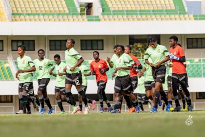 Black Maidens complete final training at Kégué ahead of crucial World Cup Qualifier