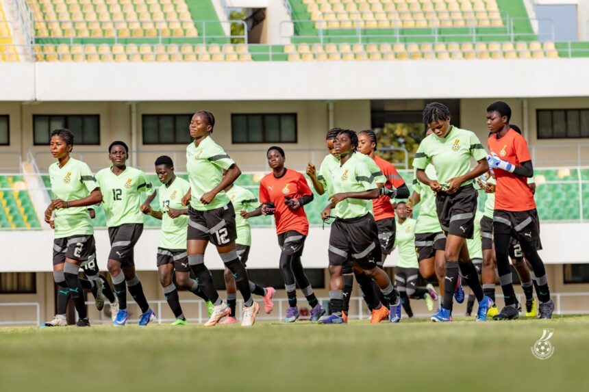 Black Maidens complete final training at Kégué ahead of crucial World Cup Qualifier