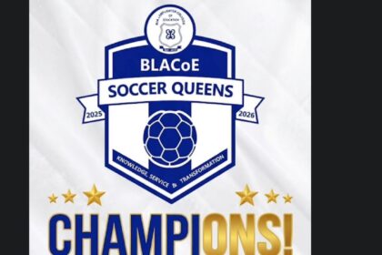 Blacoe Soccer Queens Crowned Western Regional Women’s Division One Champions