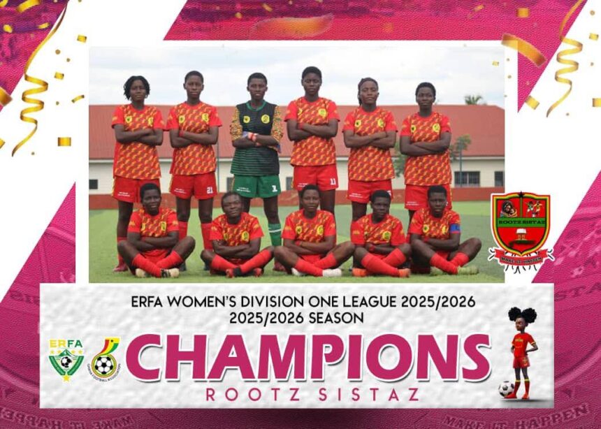 Rootz Sistaz Crowned Champions of Eastern Regional Women’s Division One League