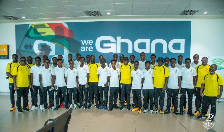 Black Starlets Depart for Ivory Coast Ahead of Double-Header Friendlies