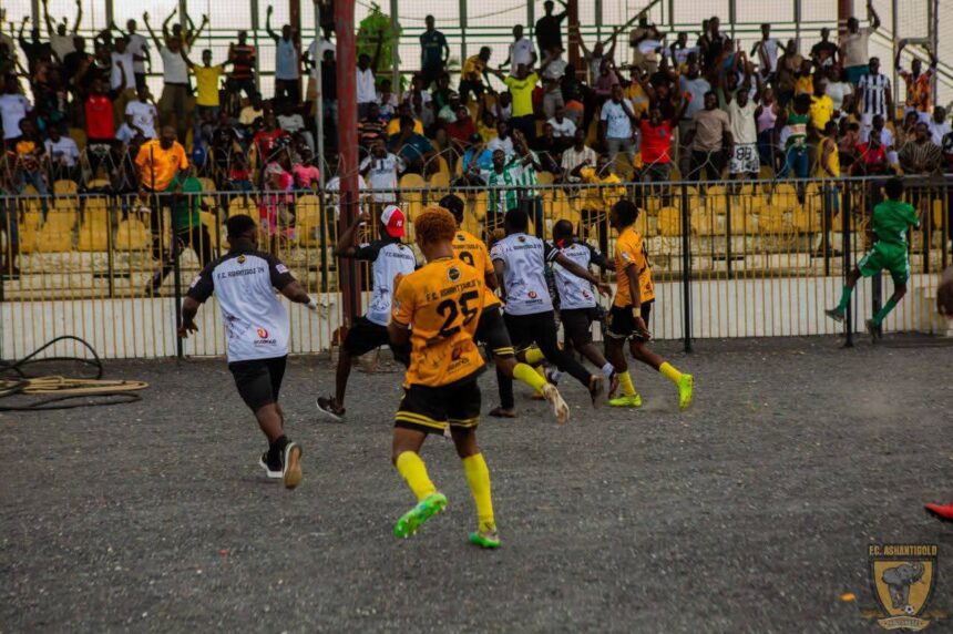 FC AshantiGold ’04 thrash Skyy FC to seal Premier League promotion