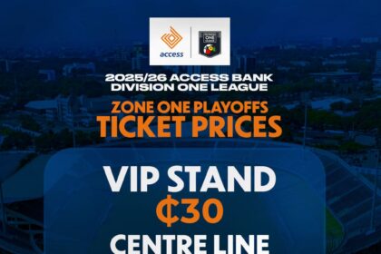 Tamale City, Debibi United set for promotion playoff as ticket prices are announced