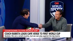 <p>Cape Verde will celebrate its first World Cup appearance with matches against Spain, Uruguay, and Saudi Arabia. Head coach Bubista spoke to CNN World Sport's Patrick Snell after touring Atlanta's Mercedes-Benz Stadium, where his team will be playing Spain in June. </p>