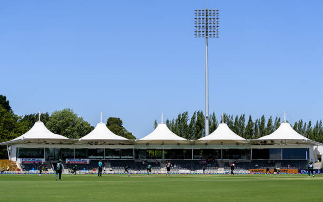 Hagley Oval , Christchurch.