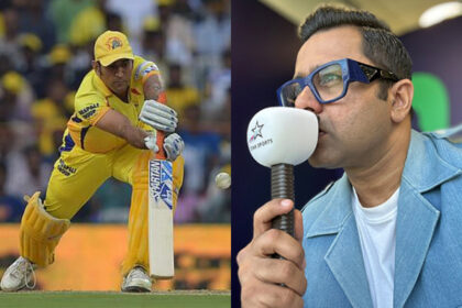 MS Dhoni and Aakash Chopra