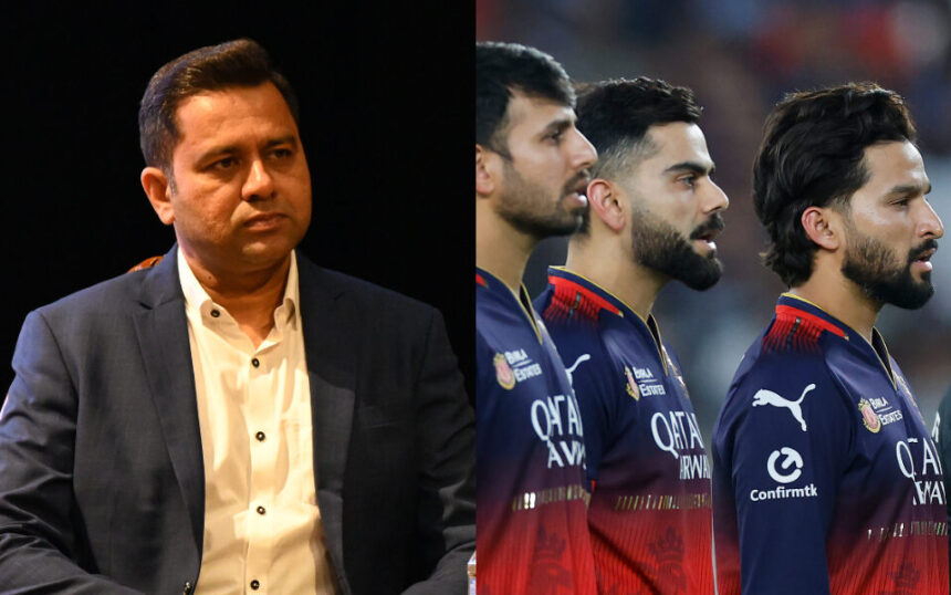 Aakash Chopra and RCB team