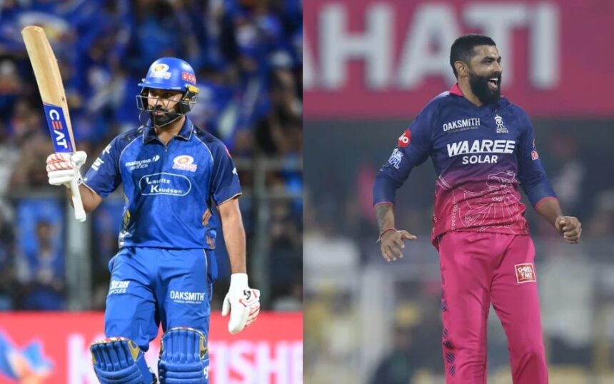 Rohit Sharma (MI) & Ravindra Jadeja (RR)