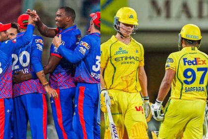 Delhi Capitals vs Chennai Super Kings. (Source:iPL)
