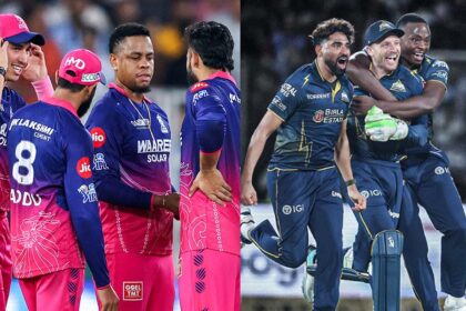 GTvsRR. (Source:IPL)
