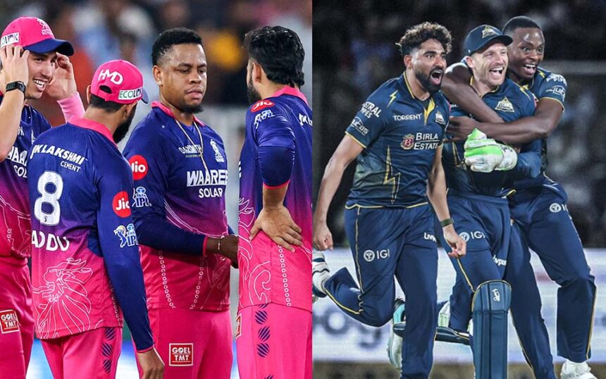 GTvsRR. (Source:IPL)