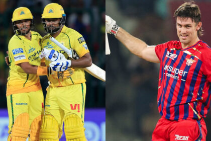 Chennai Super Kings and Lucknow Super Giants.