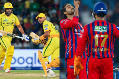 Chennai Super Kings and Lucknow Super Giants.