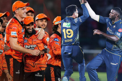 Gujarat Titans and Sunrisers Hyderabad.