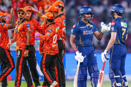 Gujarat Titans and Sunrisers Hyderabad.