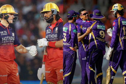 Royal Challengers Bengaluru and Kolkata Knight Riders.