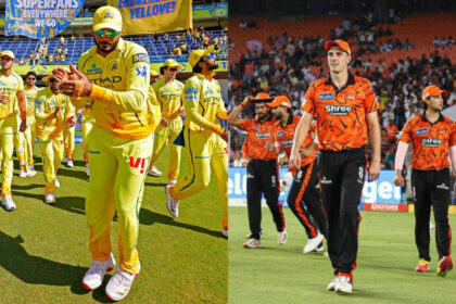 Chennai Super Kings and Sunrisers Hyderabad.
