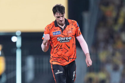 Pat Cummins Celebrating