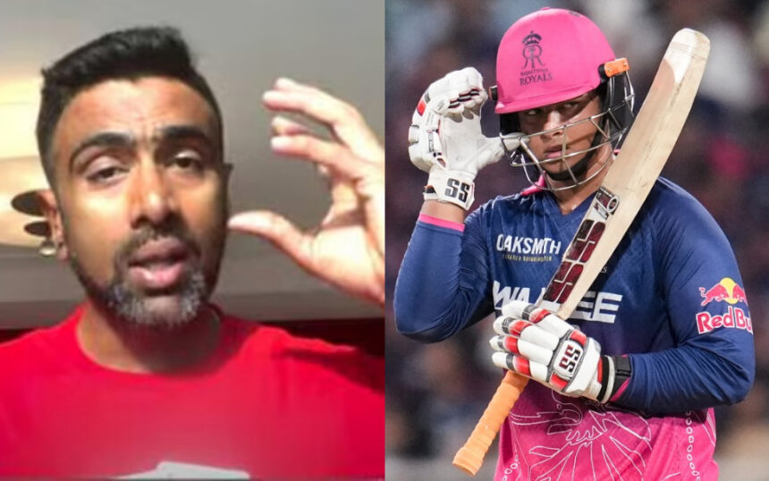 Ravi Ashwin and Vaibhav Sooryavanshi