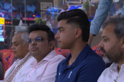 Jay Shah and Vaibhav Sooryavanshi