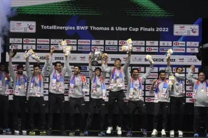 India win Thomas Cup (Source: Screenshot from BWF YouTube)