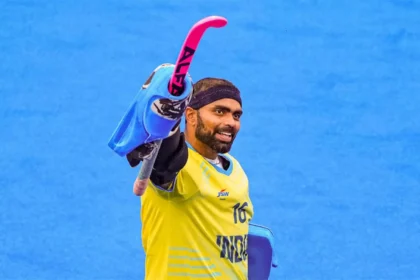 PR Sreejesh, Prajnesh Gunneswaran, Vinesh Phogat, Achanta Sharath Kamal, Dipa Karmakar