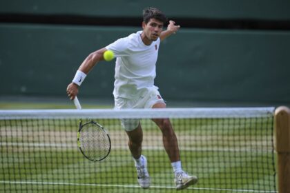 Carlos Alcaraz will miss this year's grass-court season.